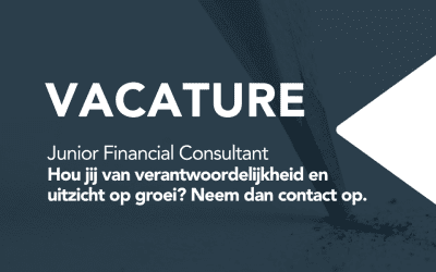 Vacature – Junior Financial Consultant